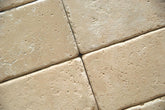 Ivory Light Travertine 3x6 Tumbled Subway Tile - Natural Stone Field Tile for Kitchen Backsplash, Bathroom Walls, Showers, Accent Walls & Flooring